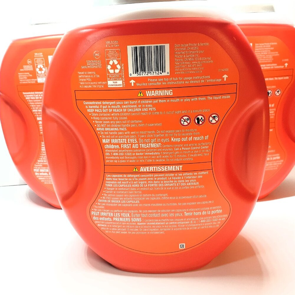LOT OF 3 TIDE PODS ALL EMPTY CONTAINERS ONLY - See Listing - B1 - Picture 6 of 11